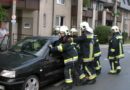Nö: Kleinwagen verliert bei Unfall sein Hinterrad