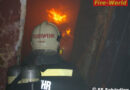 Oö: Heiße Atemschutzübung in Schärdinger Abrissgebäude