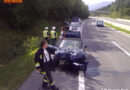 Nö: Pkw prallt auf der S6 gegen Baum