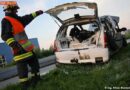 Oö: „Farbiger“ Verkehrsunfall auf der B1 bei Marchtrenk