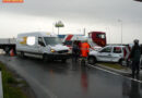 Oö: Verkehrsunfall in Kreisverkehr