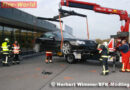 Nö: Radfahrer in Biedermannsdorf unter Pkw  eingeklemmt