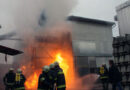 Nö: Brand eines Hackschnitzellagers in Wieselburg