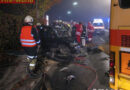 Oö: Schwerer Verkehrsunfall auf der Seeleiten Bundesstraße