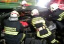Oö: Einsatzübung Verkehrsunfall mit mehreren Verletzten