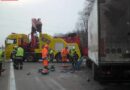 Stmk: Umgestürzter Kühlwagen blockierte die A9