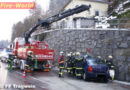 Oö: Einsatz nach Verkehrsunfall in Tragwein