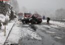 Oö: Unfall mit mehreren Fahrzeugen auf der B145