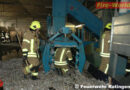 Deutschland: Brand in Recyclingbetrieb in Ratingen
