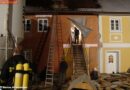 Oö: Alarmstufe 3 -> Brand in Ohlsdorfer Gasthaus – 8 Wehren verhinderten Inferno