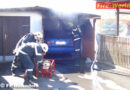 Stmk: Garagenbrand in Kapfenberg- Hafendorf