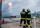 Nö: Einsatzübung in der OMV-Gasverdichterstation