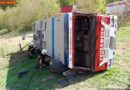 Nö: Feuerwehrmann bei Unfall mit Tanklöschfahrzeug schwer verletzt