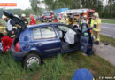 Oö: Schwerer Verkehrsunfall auf der B122