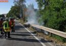 D: Feuerwehr löscht Flächenbrand an der B35