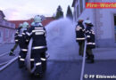 Stmk: Brand am Hauptplatz in Eibiswald – Großübung von Rettung und Feuerwehr