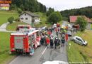 Stmk: Großaufgebot an Einsatzkräften nach Verkehrsunfall auf der L303