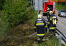 Oö: 9 Brände entlang der ÖBB Bahstrecke Wernstein-Brunnenthal-Schärding
