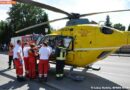 Nö: Mann bei Unfall unter Stapler eingeklemmt