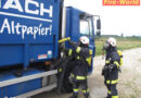 Oö: Lkw-Brand kam zur Feuerwehr in Holzhausen