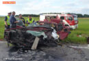 Nö: Lkw-Kabine bei tödlichem Unfall mit Pkw auf B 39 abgerissen