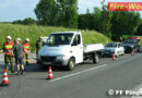 Oö: Unfall mit drei Fahrzeugen in Pimpfing