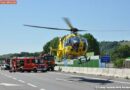 Nö: Feuerwehr befreit auf der A21 eingeklemmte Person aus Pkw