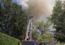 Oö: Dachstuhl beim eintreffen der Feuerwehr in Vollbrand
