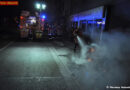 D: Mehrere Müllbehälterbrände beschäftigte die Feuerwehr Bruchsal
