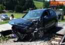 Oö: Pkw gegen Zug in Gaflenz -> Lenker unverletzt