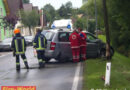 Nö: Pkw in Krumbach gegen Baum gekracht