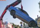 Bgld: Fahrzeugbergung nach Verkehrsunfall in Oberwart