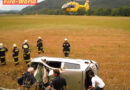Ktn: Pkw-Überschlag in ein Feld in Eberndorf