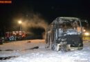 Nö: Reisebus auf der Raststation Zöbern ausgebrannt