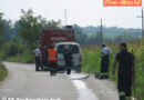 Nö: Ölspurbeseitigung auf Begleitweg der B4