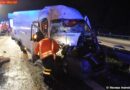 D: Schwerer Unfall auf der A5 bei Bruchsal endet glimpflich