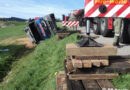 Oö: Lkw-Bergung in Sulzbach
