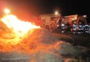 Nö: Strohballenbrand in Wr. Neustadt