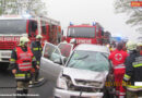 Nö: Verkehrsunfall mit mehreren eingeklemmten Personen bei Hohenwarth