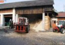 Oö: Defekte Förderschnecke -> Feuerwehr verhindert größeren Brand
