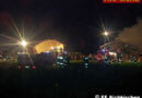 Oö: 10 Feuerwehren bei Brandeinsatz in Niederthalheim