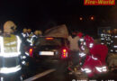 Ktn: Person auf der A 11 nach Unfall schwer eingeklemmt