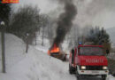 Oö: Holzhütte in Vollbrand -> Gefahr durch zwei Gasflaschen