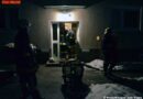 Oö: Frau durch Rauch im Zimmer eingeschlossen