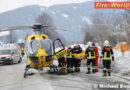 Tirol: Drei Verletzte bei Pkw-Frontalkollision bei Kitzbühel