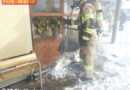 Oö: Wintergartenbrand in Ried im Innkreis rasch gelöscht