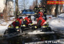 Nö: Übung -> Personenrettung am Eis & Fahren am Schnee in Laa/Thaya