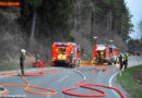 Tirol: Waldbrand auf 4 Hektar in steilem Gelände bei Zirl