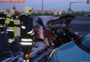 Oö: Pkw- Brand nach Unfall in Hart