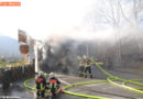 Tirol: Doppelgarage in Kitzbühel in Vollbrand